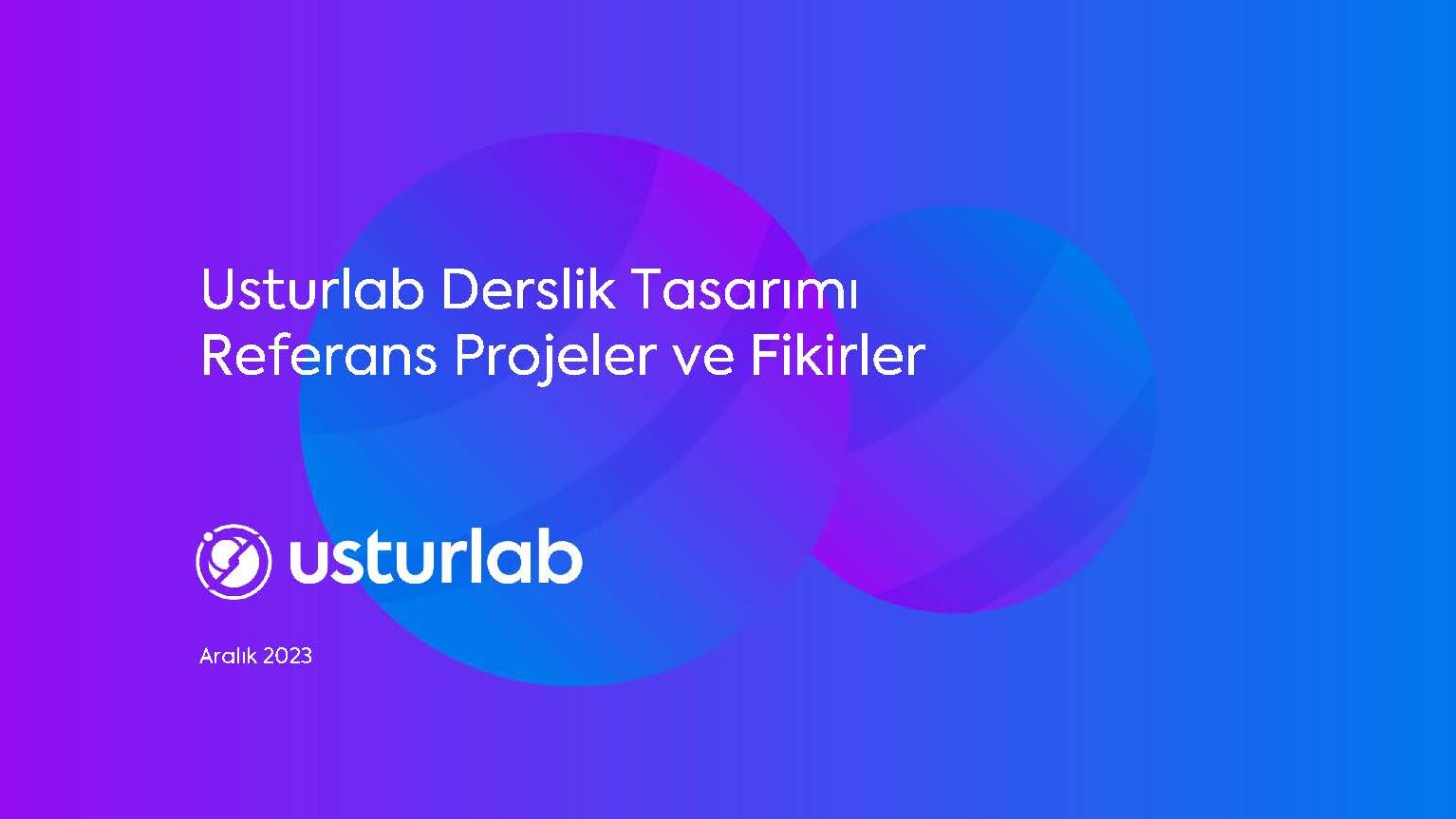 Usturlab Mekan Uygulamaları Sunumu